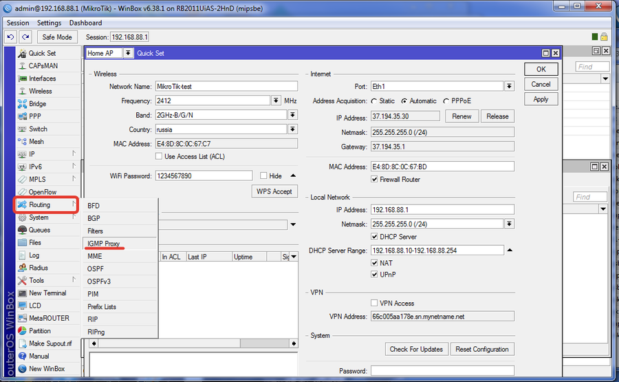 Wi box. IP роутера микротик. Микротик для статического IP. Порты Winbox Mikrotik. Mikrotik rb2011 WPS.